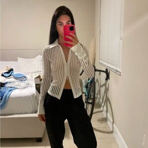 I.AM.GIA Jane Top In White NEW